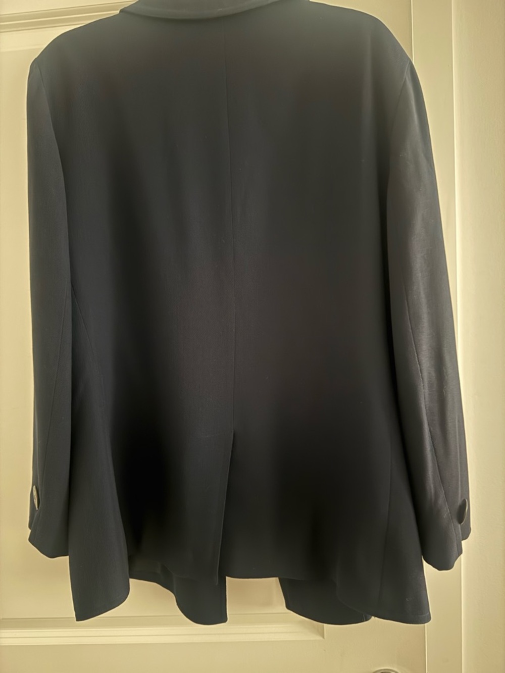 Lauren Ralph Lauren Navy Double-Breasted Peacoat - Picture 8 of 8